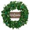 Northlight Shamrock Welcome St. Patrick's Day Twig Wreath - 20" - Unlit